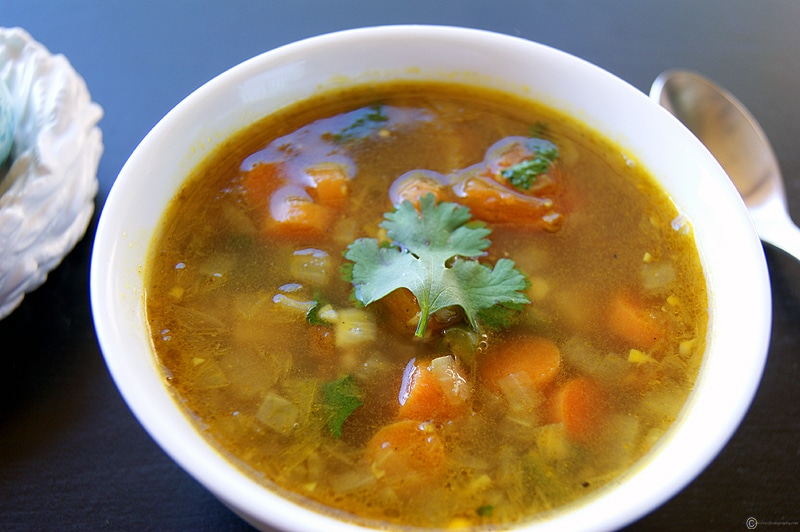 mixed vegetable soup