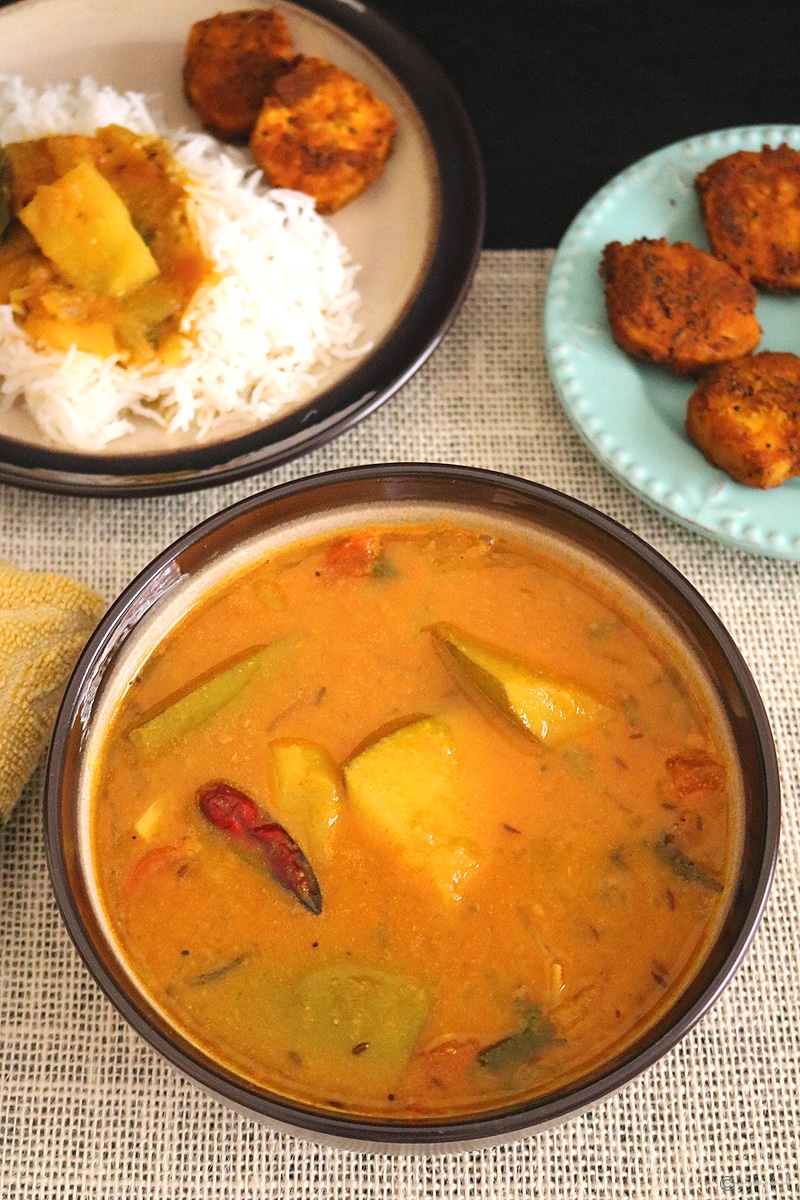raw mango sambar