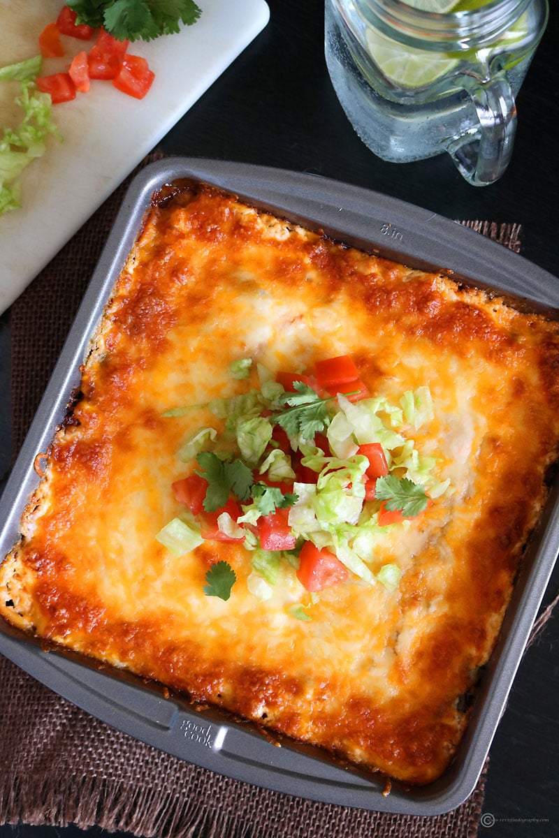 layered mexican bake