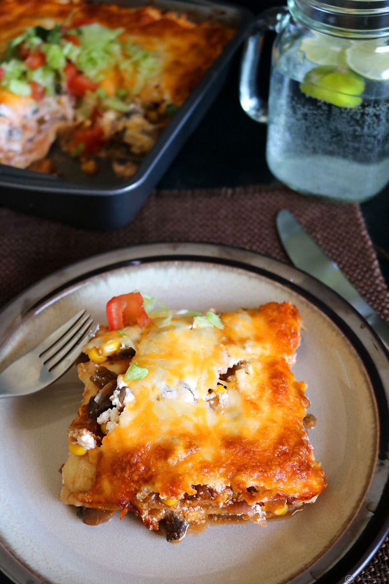 layered mexican bake