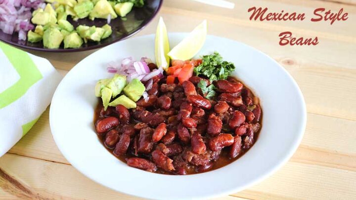 mexican style beans