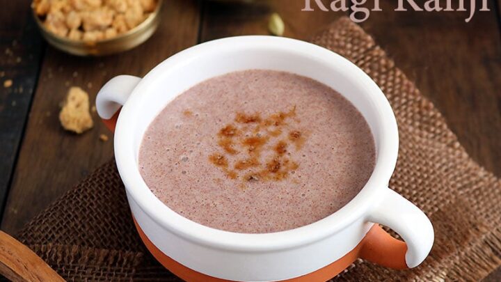 Ragi Kanji | Finger Millet Sweet Porridge